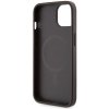 Guess GUHMP14SP4RPSW iPhone 14 / 15 / 13 6.1 brązowy/brown hardcase 4G Printed Stripes MagSafe